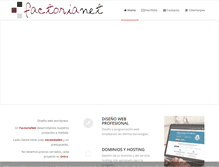 Tablet Screenshot of factorianet.com